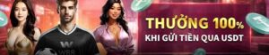 THƯỞNG 100% KHI GỬI TIỀN QUA USDT TẠI W88